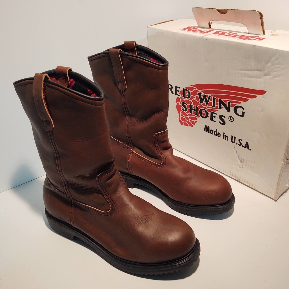 Vintage Red Wing Pecos 4441 Insulated Steel Toe Boots Brand Size 11 D